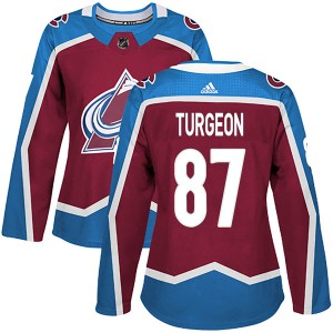 Women's Adidas Colorado Avalanche Pierre Turgeon Burgundy Home Jersey - Authentic