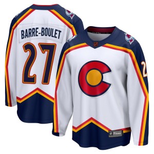 Youth Fanatics Branded Colorado Avalanche Alex Barre-Boulet White Special Edition 2.0 Jersey - Breakaway