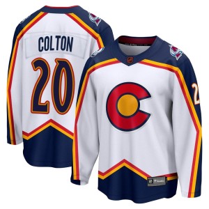 Youth Fanatics Branded Colorado Avalanche Ross Colton White Special Edition 2.0 Jersey - Breakaway