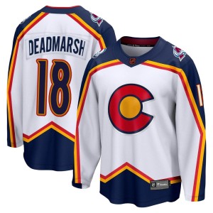 Youth Fanatics Branded Colorado Avalanche Adam Deadmarsh White Special Edition 2.0 Jersey - Breakaway