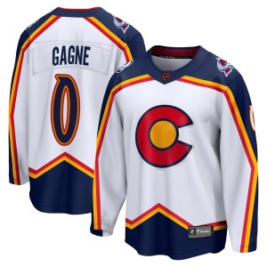 Youth Fanatics Branded Colorado Avalanche Alex Gagne White Special Edition 2.0 Jersey - Breakaway