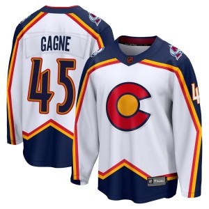 Youth Fanatics Branded Colorado Avalanche Alex Gagne White Special Edition 2.0 Jersey - Breakaway