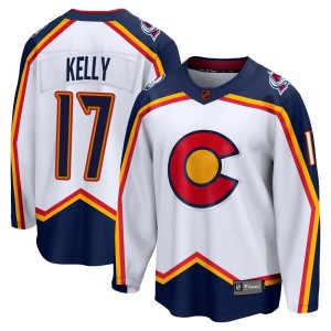 Youth Fanatics Branded Colorado Avalanche Parker Kelly White Special Edition 2.0 Jersey - Breakaway