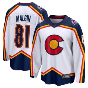 Youth Fanatics Branded Colorado Avalanche Denis Malgin White Special Edition 2.0 Jersey - Breakaway
