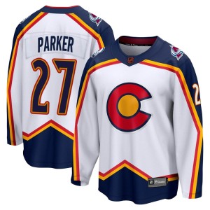 Youth Fanatics Branded Colorado Avalanche Scott Parker White Special Edition 2.0 Jersey - Breakaway