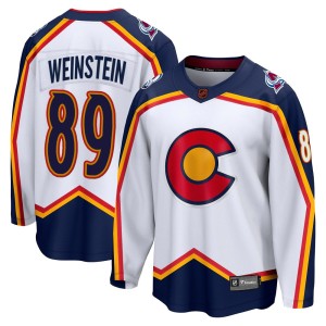Youth Fanatics Branded Colorado Avalanche Saige Weinstein White Special Edition 2.0 Jersey - Breakaway