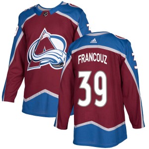 Youth Adidas Colorado Avalanche Pavel Francouz Burgundy Home Jersey - Authentic