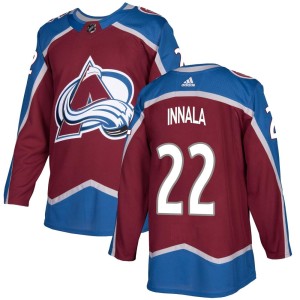 Youth Adidas Colorado Avalanche Jere Innala Burgundy Home Jersey - Authentic