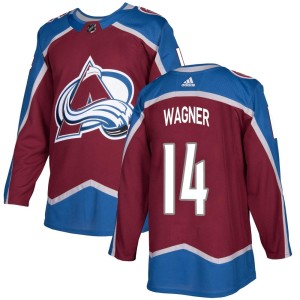 Youth Adidas Colorado Avalanche Chris Wagner Burgundy Home Jersey - Authentic