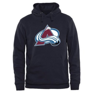 Men's Colorado Avalanche Black Hoodie - -